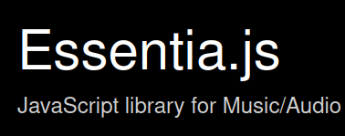 essentia . js logo