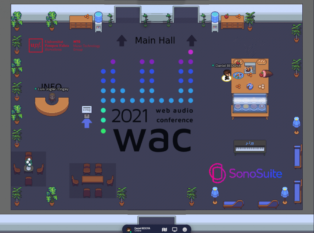web audio conferece 2021 conference room in gater town.com
